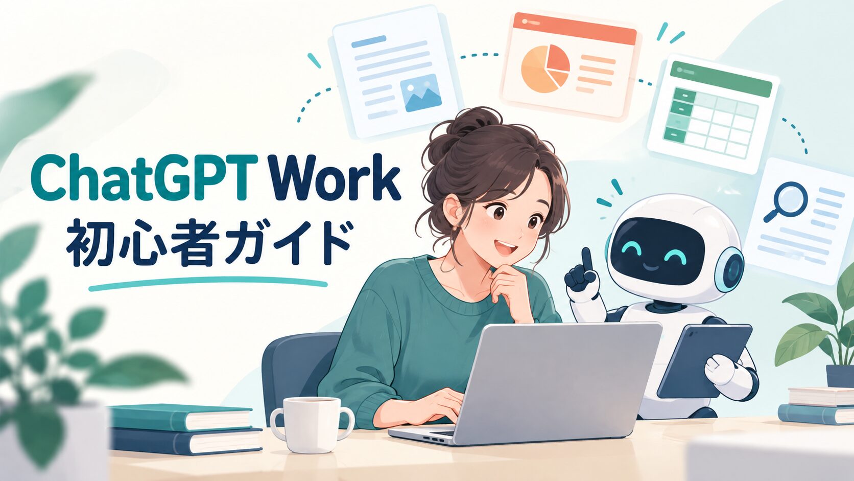 ChatGPT Workの使い方を初心者向けにできることを徹底解説!